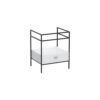 Struttura quadrello con cassetto Collezione Volant Acquaceramica Colavene, vista copertina prodotto, per arredo bagno e arredo lavanderia – Tuttidea