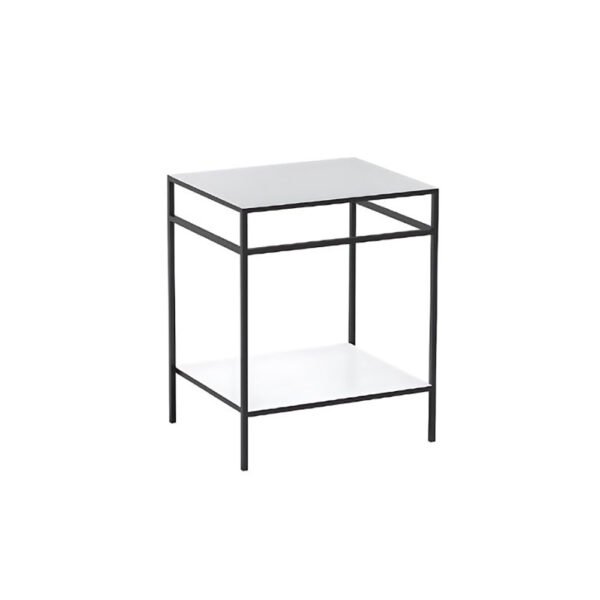 Struttura quadrello con piano in legno Ciotole Colavene per arredo bagno – Tuttidea