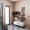 Struttura a terra con cassetto Wynn Acquaceramica Colavene vista principale per arredare il bagno e la lavanderia – Tuttidea