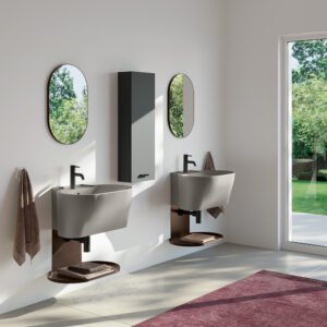 Pensile bagno/lavanderia 40x15xh90 cm Acquaceramica Colavene