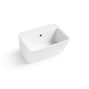 Wynn lavabo in ceramica monocolore 50/60/70 cm Bianco Lucido Acquaceramica Colavene