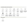 Vasca da bagno con idromassaggio 180x120 cm Marmore Colacril