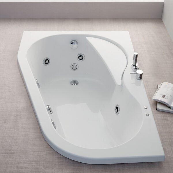 Vasca da bagno da incasso con idromassaggio Wap Colacril per arredo bagno – Tuttidea