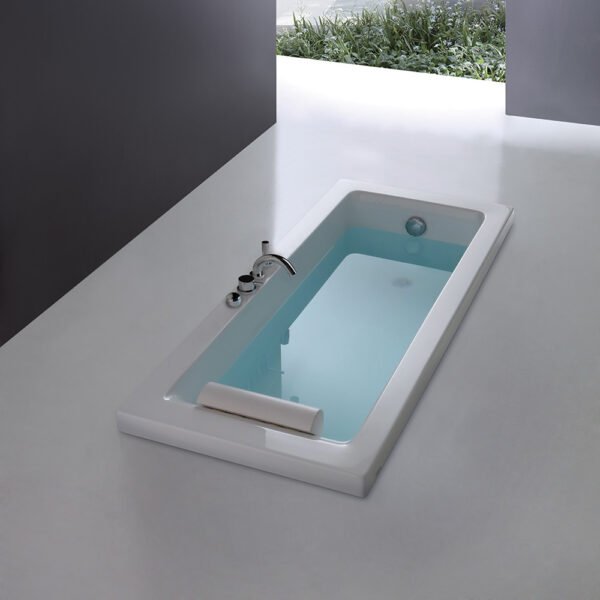 Vasca da bagno da incasso rettangolare Sharm Colacril per arredo bagno – Tuttidea