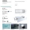 Vasca da bagno Opera Colacril per arredo bagno – Tuttidea