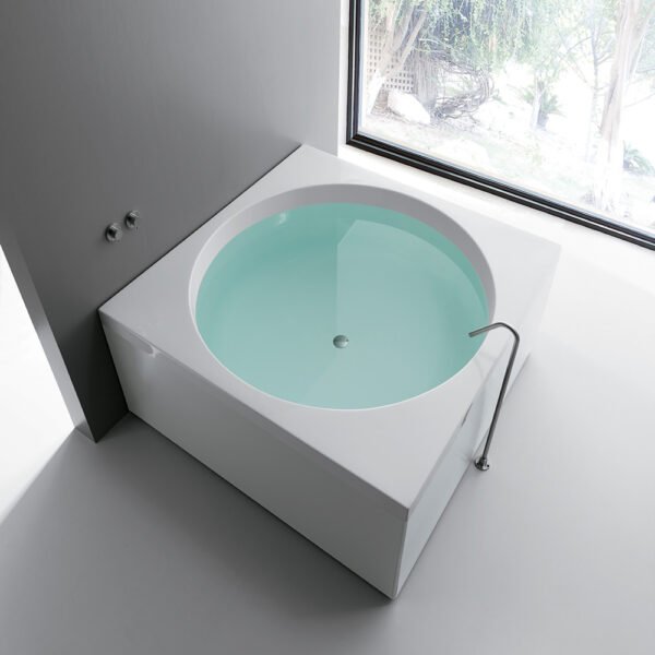 Vasca da bagno quadrata Sharm Colacril per arredo bagno – Tuttidea