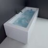 Vasca da bagno rettangolare con idromassaggio Sharm Colacril per arredo bagno – Tuttidea