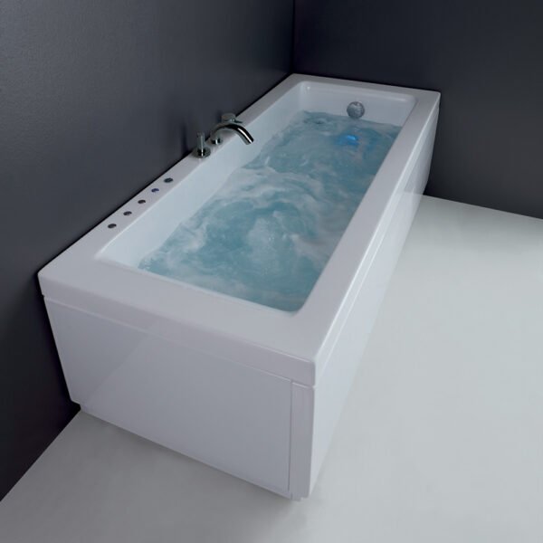 Vasca da bagno rettangolare con idromassaggio Sharm Colacril per arredo bagno – Tuttidea