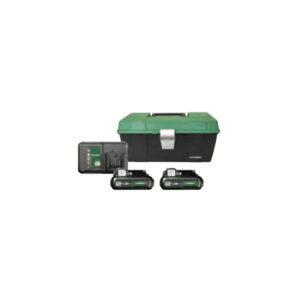 kit con 2 batterie BSL1240M 12V al litio con attacco a slitta Hikoki