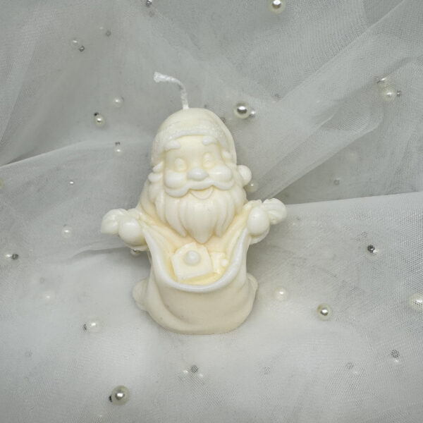 Candela babbo Natale con regali di cera di soia fatto a mano Ale Home Decor