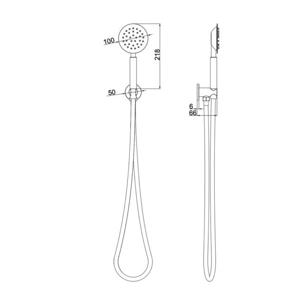 Kit doccia completo con flessibile, supporto a muro e presa acqua Collezione Braies LaBlù rubinetteria e arredo bagno – Tuttidea