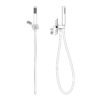 Kit Doccia completo di flessibile e supporto a muro con presa acqua Collezione Iseo LaBlù 5