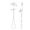 Kit Doccia Completo di Flessibile e Supporto a Muro con Presa Acqua Collezione Braies LaBlù Kit Doccia Completo di Flessibile e Supporto a Muro con Presa Acqua Collezione Braies LaBlù