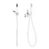 Kit Doccia completo di flessibile e supporto a muro con presa acqua Collezione Maggiore LaBlù