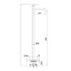 Miscelatore Lavabo freestanding senza scarico Collezione Vico LaBlù Miscelatore Lavabo freestanding senza scarico Collezione Vico LaBlù