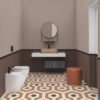 Wc e Bidet a terra con lavabo in ceramica Collezione Avani AXA per arredo bagno – Tuttidea