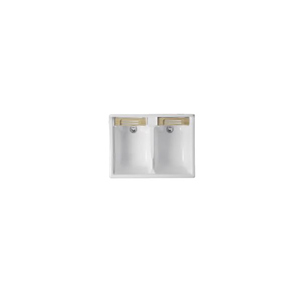 Vasca Lavapanni in Abs 80x60 per Twist Acquaceramica Colavene