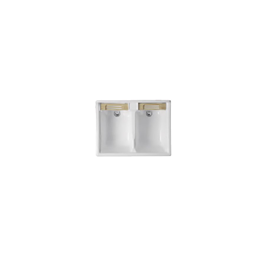 Vasca Lavapanni in Abs 80x60 per Twist Acquaceramica Colavene