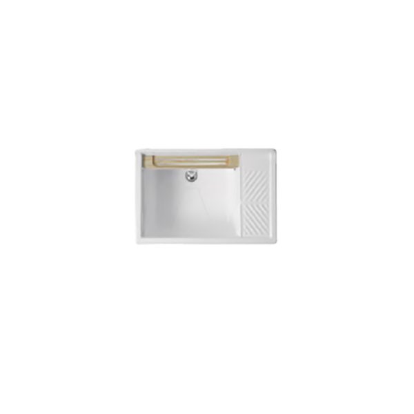 Vasca Lavapanni in Abs 75x50 per Lindo Acquaceramica Colavene