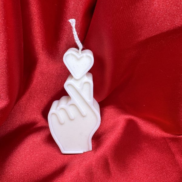 Candela schiocco d’amore di cera di soia fatto a mano Ale Home Decor