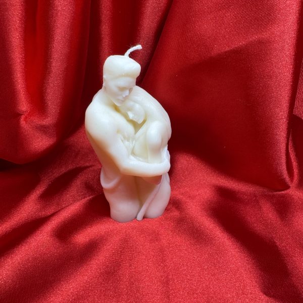 Candela coppia che si abbraccia di cera di soia fatto a mano Ale Home Decor