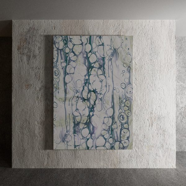 Quadro Stampa su Tela o Alluminio o Plexiglass Abstract Bolle d’acqua Telligraf
