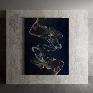 Quadro Stampa su Tela o Alluminio o Plexiglass Abstract Smoke Telligraf