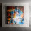 Quadro Stampa su Tela o Alluminio Abstract Artistic Paint Telligraf