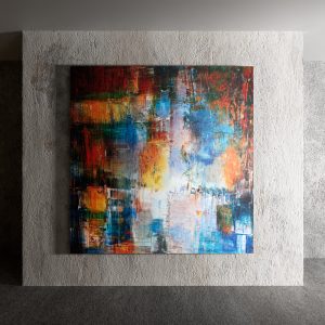 Quadro Stampa su Tela o Alluminio o Plexiglass Artistic Paint Telligraf