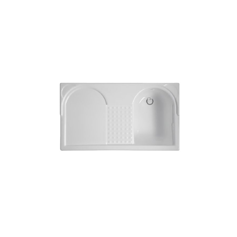 Vasca Lavapanni in Abs 106x60 DX per Lavacril Acquaceramica Colavene