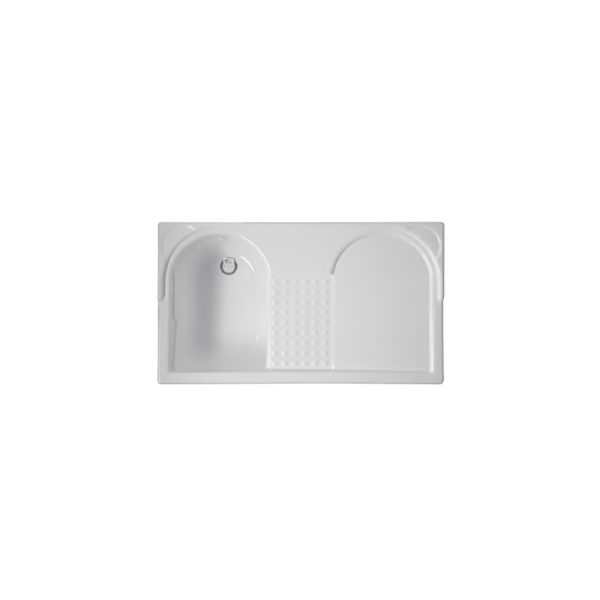 Vasca Lavapanni in Abs 106x60 DX per Lavacril Acquaceramica Colavene
