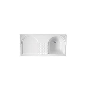 Vasca Lavapanni in Abs 106×50/106×60 DX per Domestica Acquaceramica Colavene