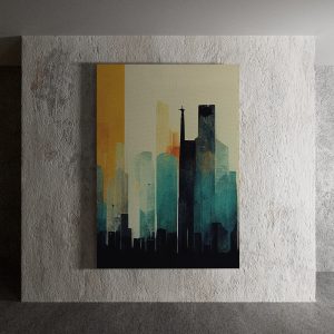 Quadro Stampa su Tela, Alluminio o Plexiglass Abstract Urban Style Telligraf