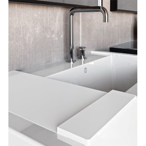 Piano per Lavabo 60/80/100/120 Collezione Kanaal Kerasan