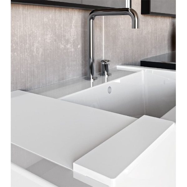 Piano per Lavabo 60/80/100/120 Collezione Kanaal Kerasan
