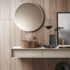 Lavabo da appoggio in ceramica Collezione Oke Kerasan vista alternativa per arredo bagno – Tuttidea