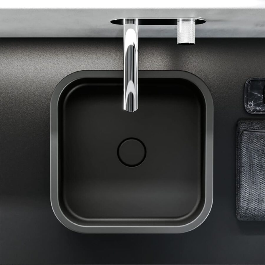 lavabo dettaglio black okehako kerasan tuttidea