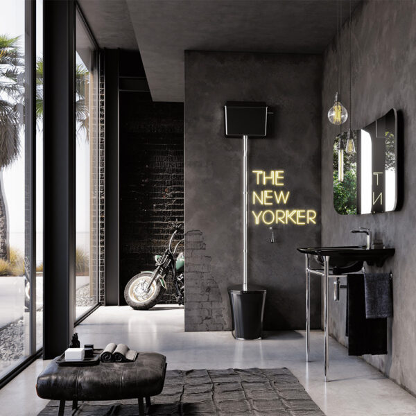 Vaso e bidet terra Collezione The New Yorker Kerasan