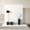 Vaso e Bidet terra con cassetta alta Collezione The New Yorker Kerasan