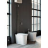 Vaso e Bidet terra con cassetta alta Collezione The New Yorker Kerasan