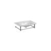 Lavabo sospeso in ceramica con struttura 80 cm Collezione The New Yorker Kerasan per arredo bagno – Tuttidea