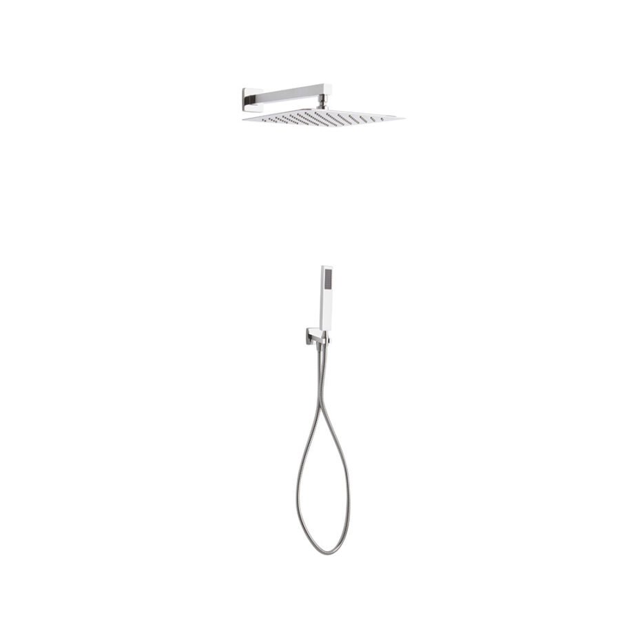 Set doccia Quadro Cromo senza incasso doccia Tamanaco