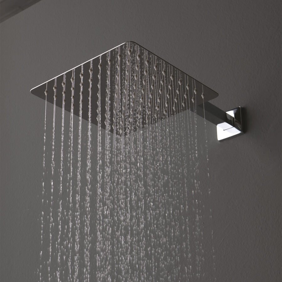 Set doccia Quadro Cromo senza incasso doccia Tamanaco1