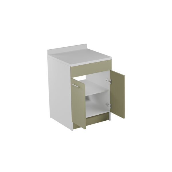 Base mobile 60x60xH86 cm Colavene minimale su fondo bianco per arredo lavanderia – Tuttidea