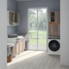 Base mobile con asse da stiro estraibile 45x60xH86 cm Colavene vista prodotto per arredo lavanderia – Tuttidea