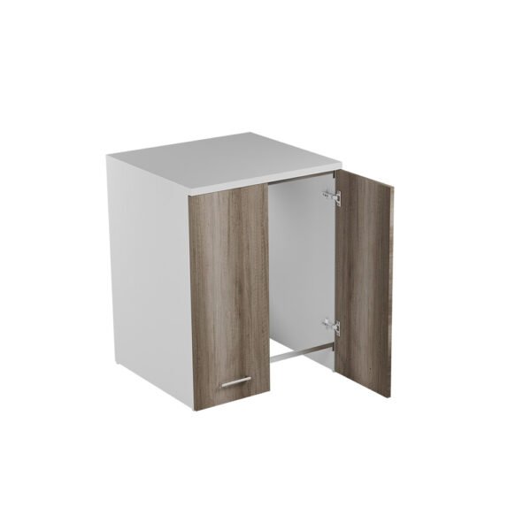 Base mobile contenitore per lavatrice e asciugatrice da sovrapporre 60x60xH86 cm Colavene minimale su fondo bianco – Tuttidea
