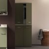 Base mobile contenitore per lavatrice e asciugatrice Colavene in ambientazione arredo lavanderia – Tuttidea