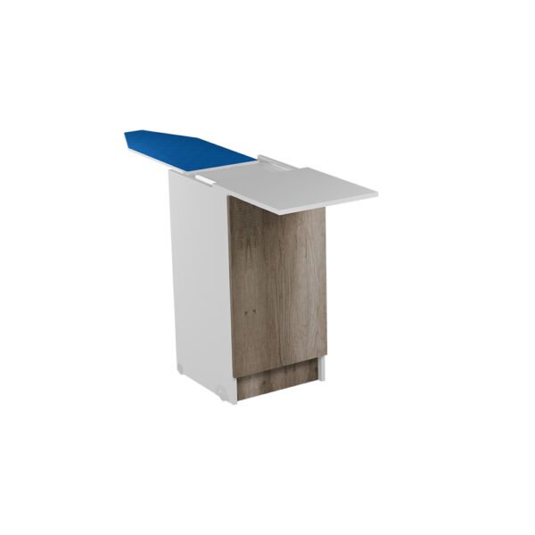 Base mobile movibile con asse da stiro 45x50xH90 cm Colavene minimale su fondo bianco – Tuttidea