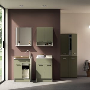 Base mobile collezione Lavanderia 4 colori 60x60xh86 cm Colavene
