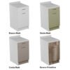 Finiture disponibili per base mobile con asse da stiro estraibile Colavene arredo lavanderia – Tuttidea